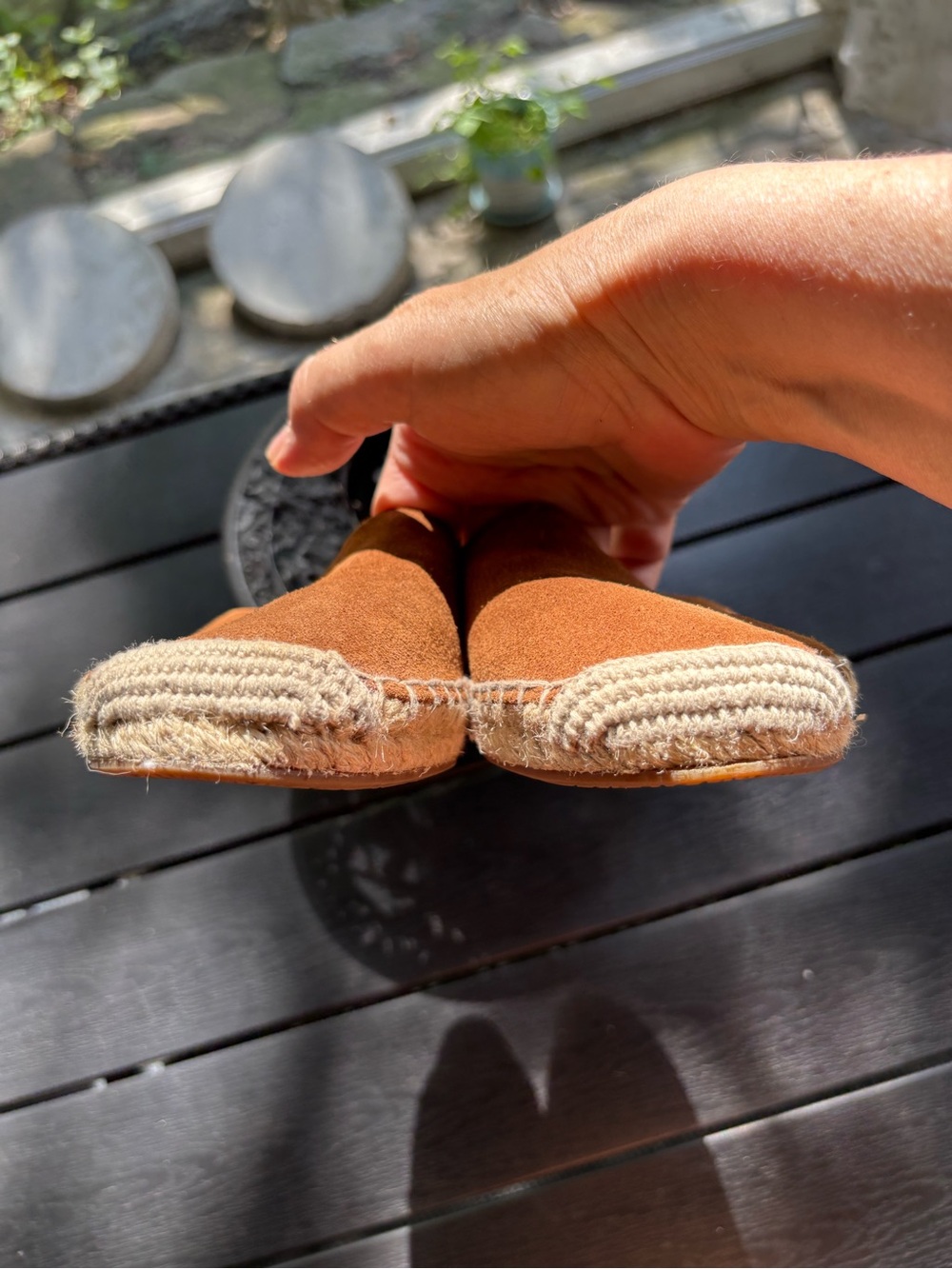 MICHAEL Michael Kors Chestnut Suede Espadrille Loafers - Picture 6 of 10